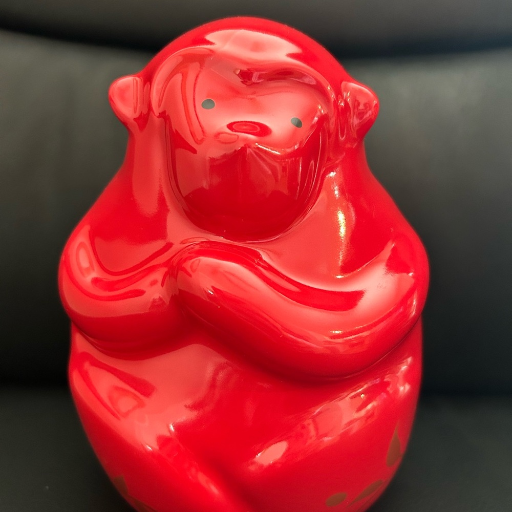 Starbucks Ceramic Chinese zodiac lunar year of the monkey red bank